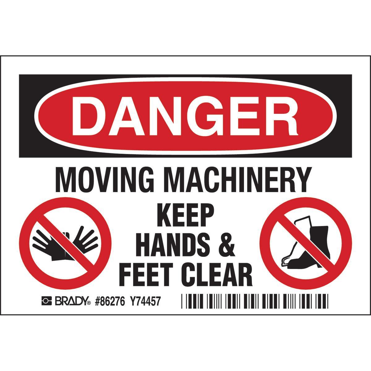 Brady® 86276 Safety & Facility Labels
