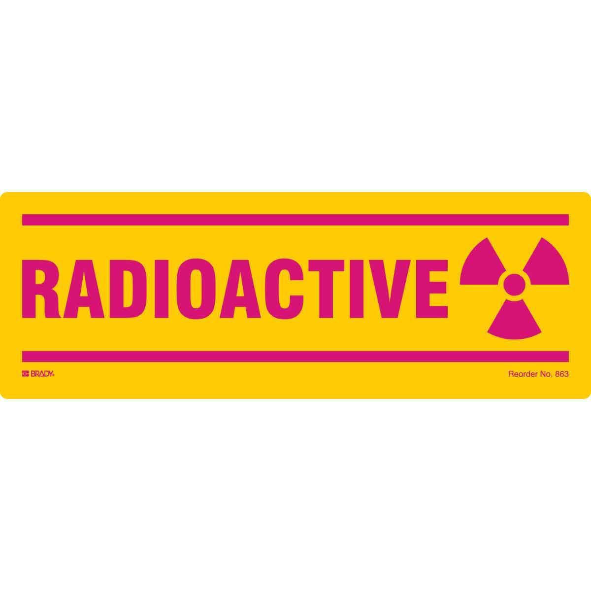 Brady® 863LS Safety & Facility Labels