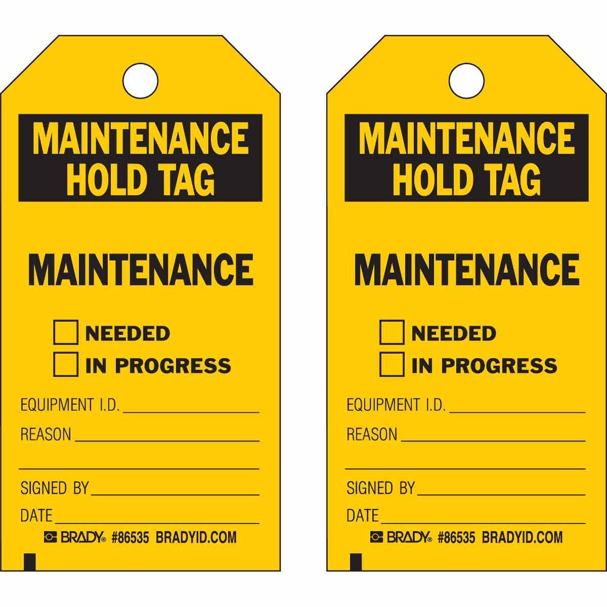 Brady® 86416 Safety & Facility Tags