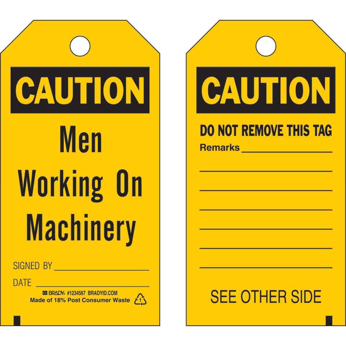 Brady® 86425 Safety & Facility Tags