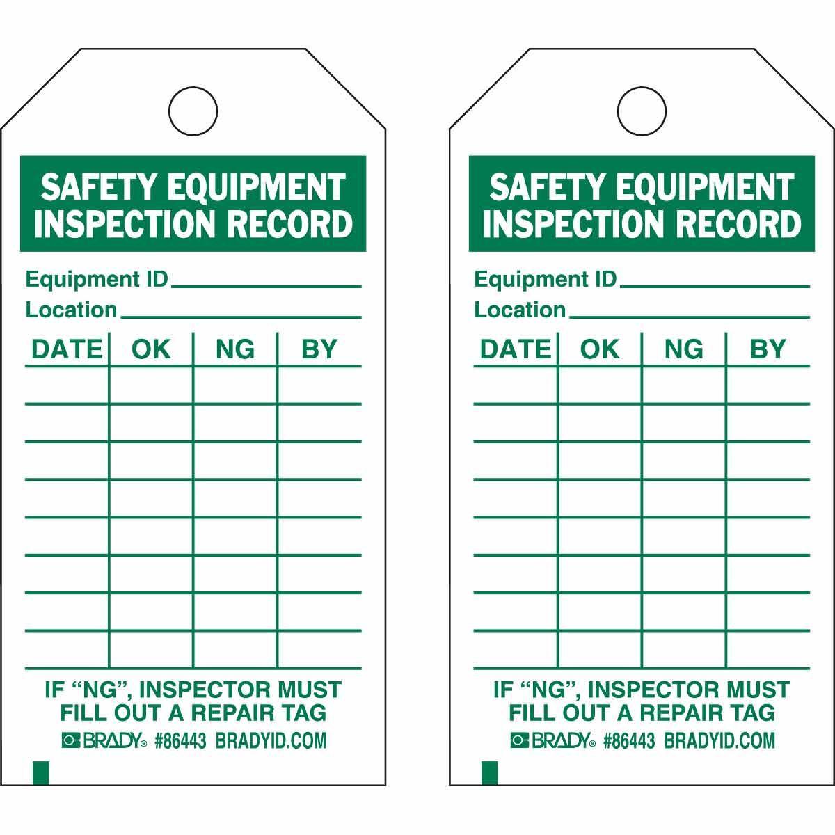 Brady® 86443 Safety & Facility Tags