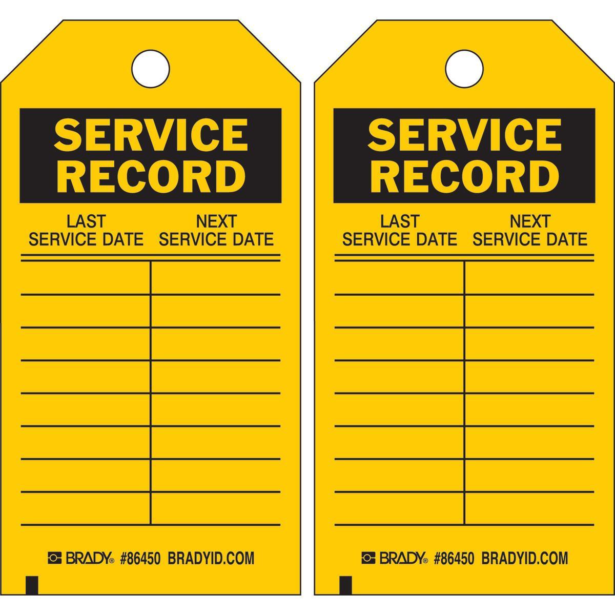 Brady® 86450 Safety & Facility Tags