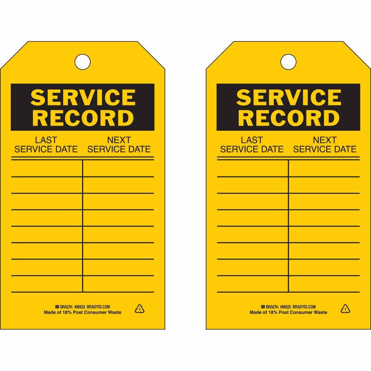 Brady® 86625 Safety & Facility Tags