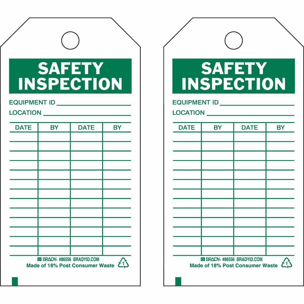 Brady® 86556 Safety & Facility Tags