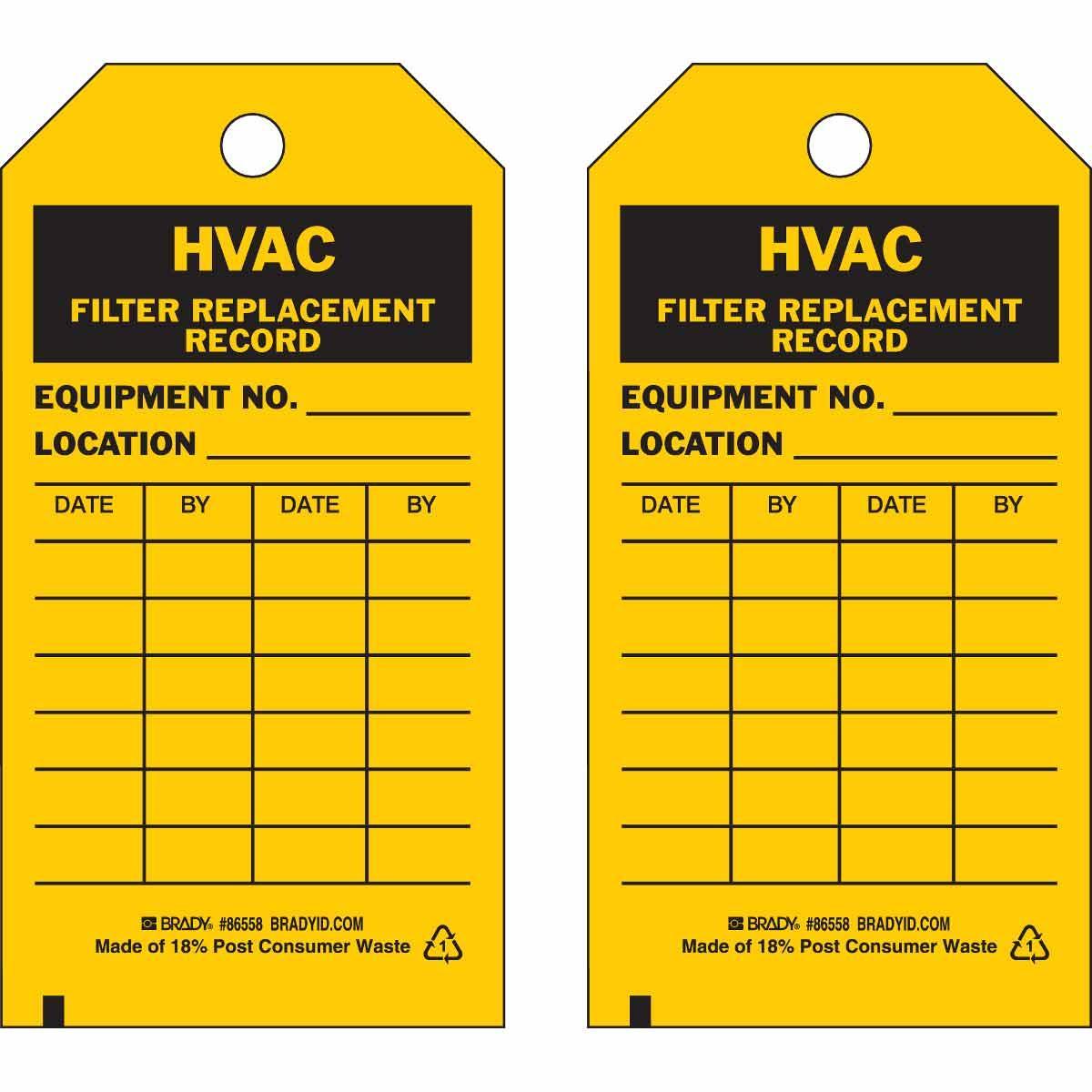 Brady® 86558 Safety & Facility Tags