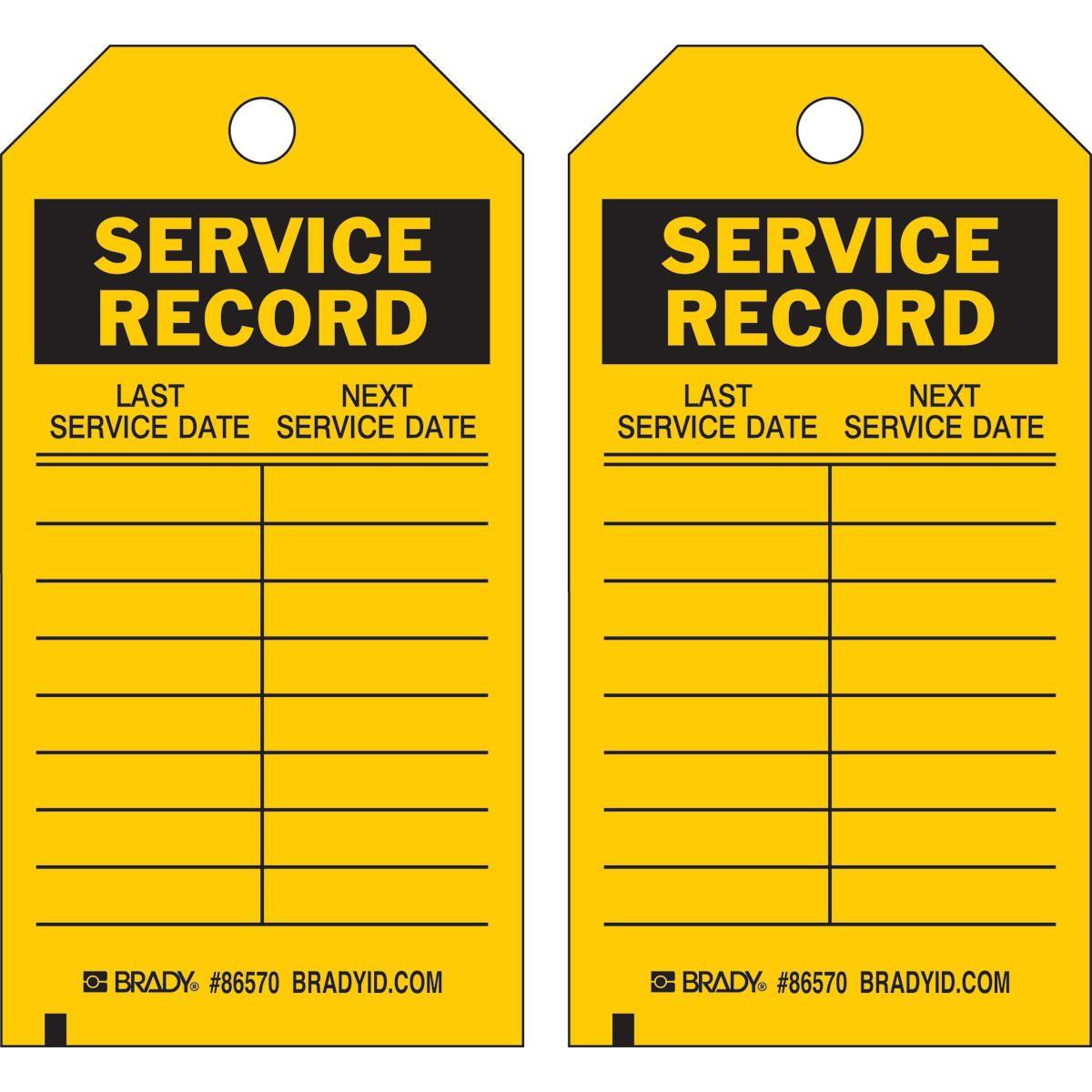 Brady® 86570 Safety & Facility Tags