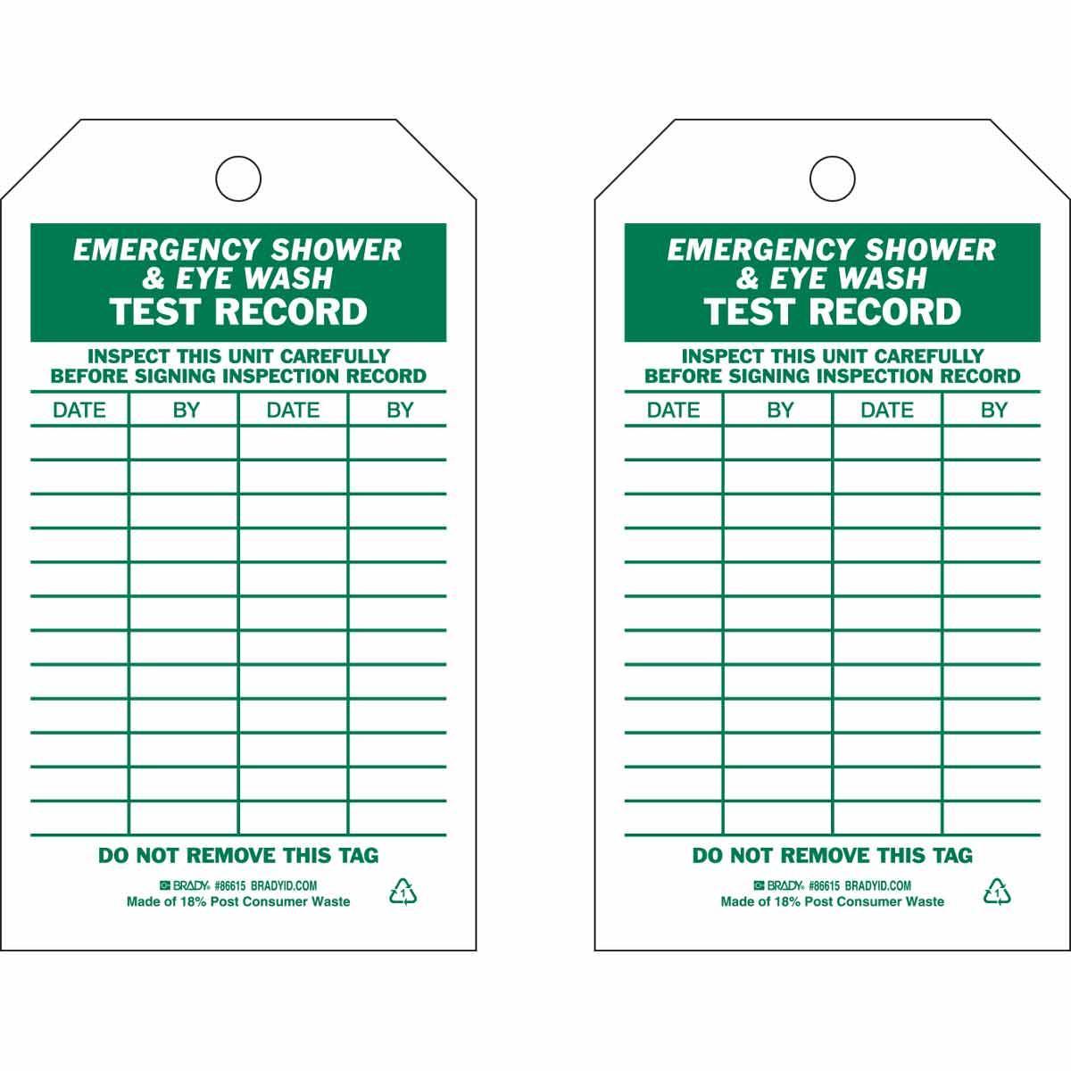 Brady® 86670 Safety & Facility Tags