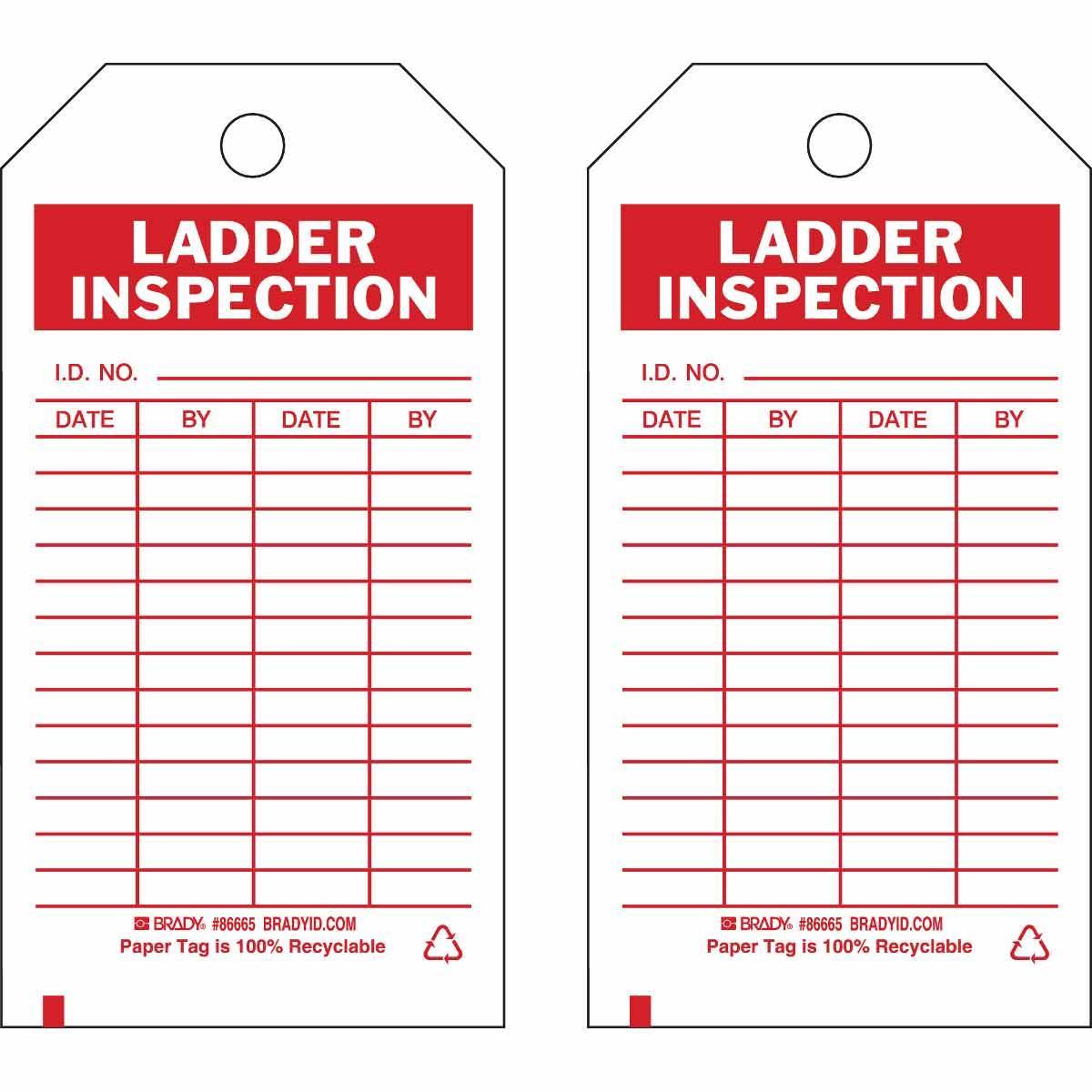 Brady® 86665 Safety & Facility Tags