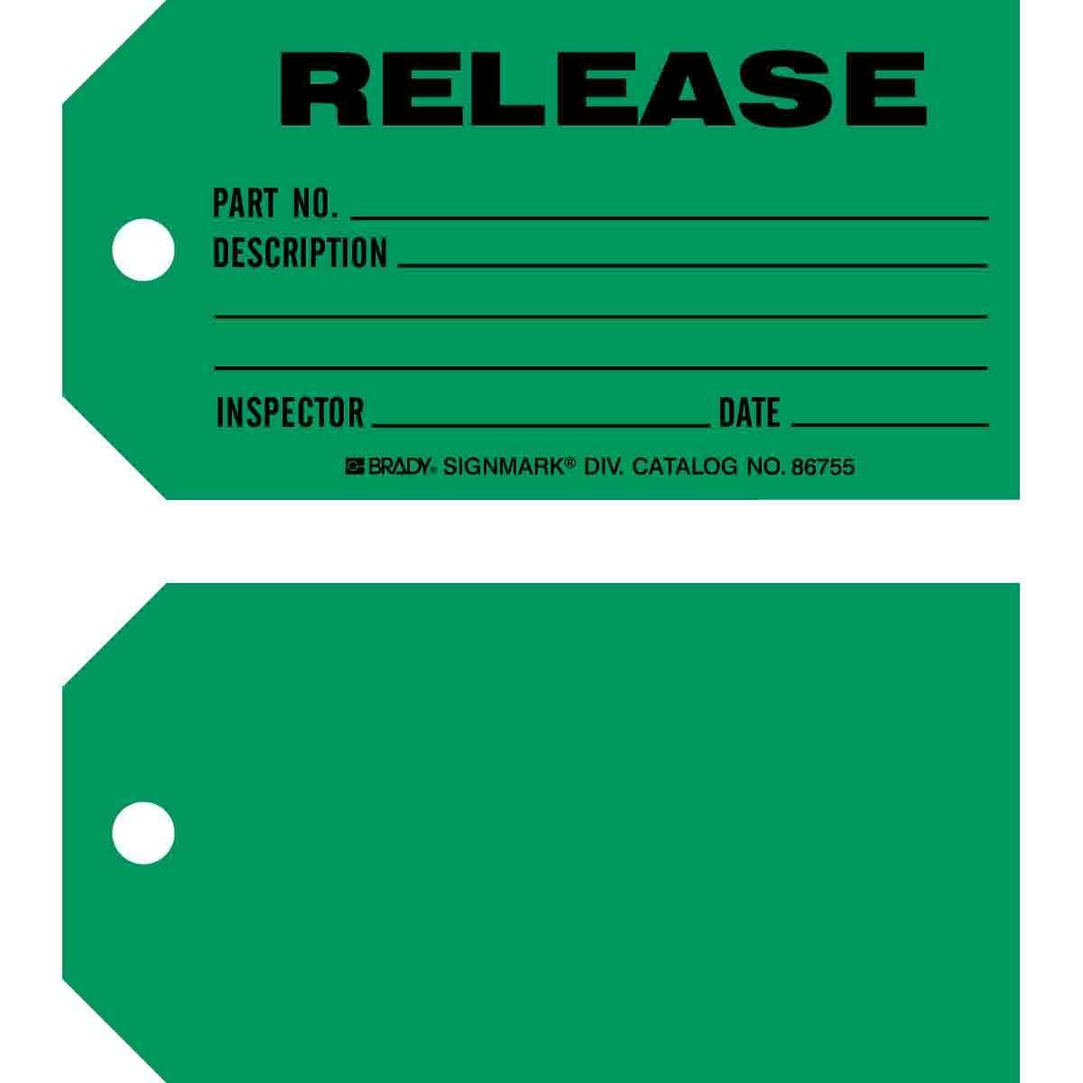Brady® 86755 Safety & Facility Tags
