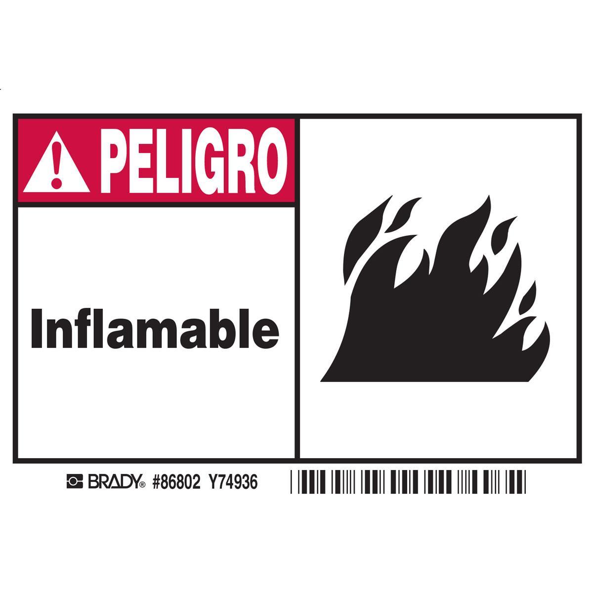Brady® 86802 Safety & Facility Labels