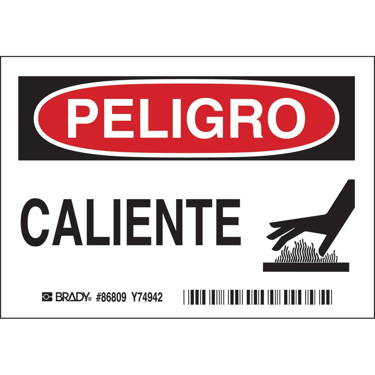 Brady® 86809 Safety & Facility Labels