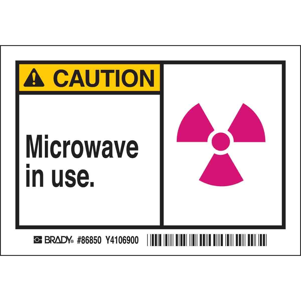 Brady® 86850 Safety & Facility Labels