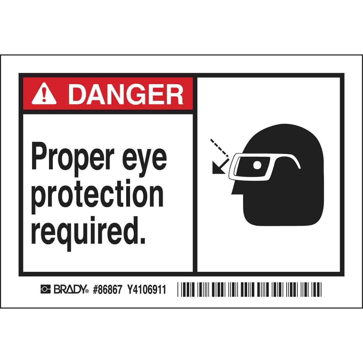 Brady® 86867 Safety & Facility Labels