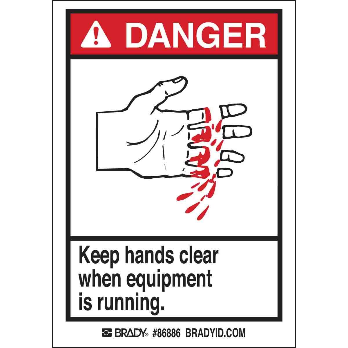 Brady® 86886 Safety & Facility Labels
