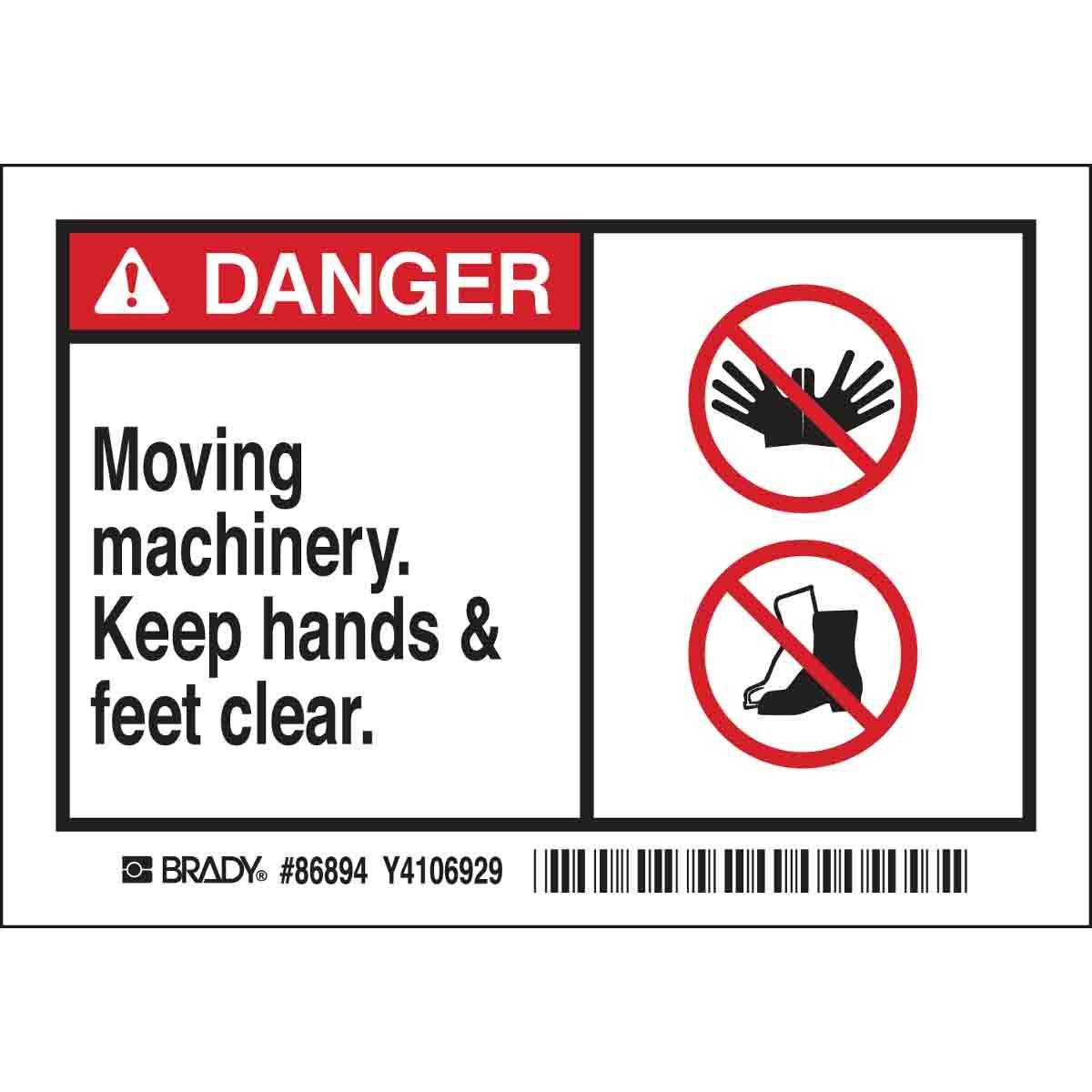 Brady® 86894 Safety & Facility Labels