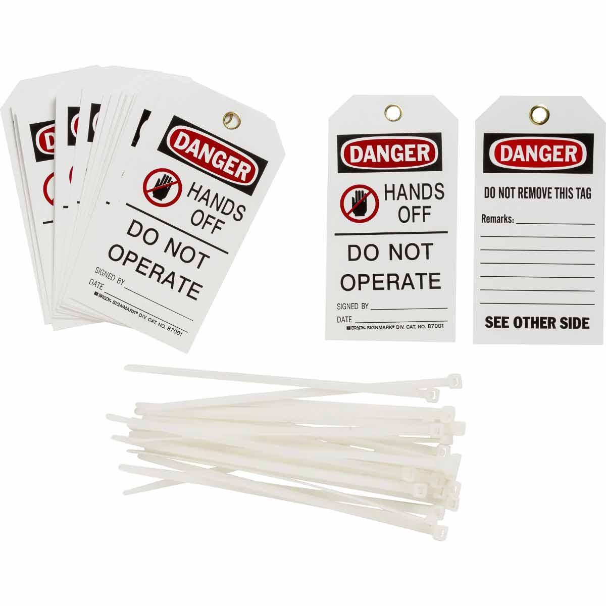 Brady® 87001 Safety & Facility Tags