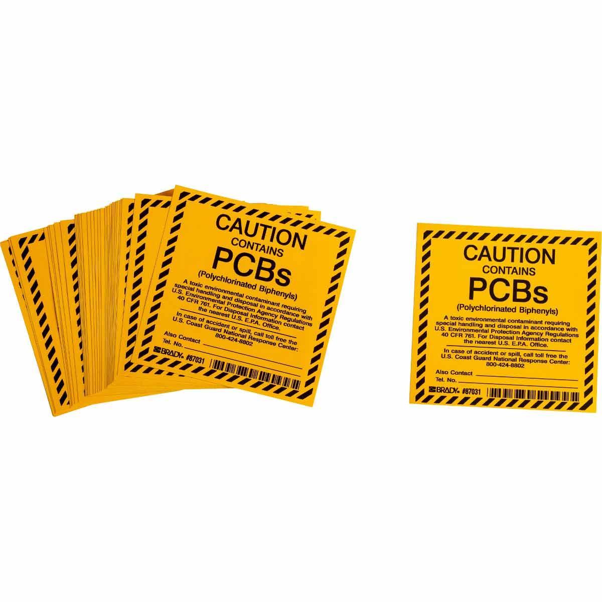 Brady® 87031 Safety & Facility Labels