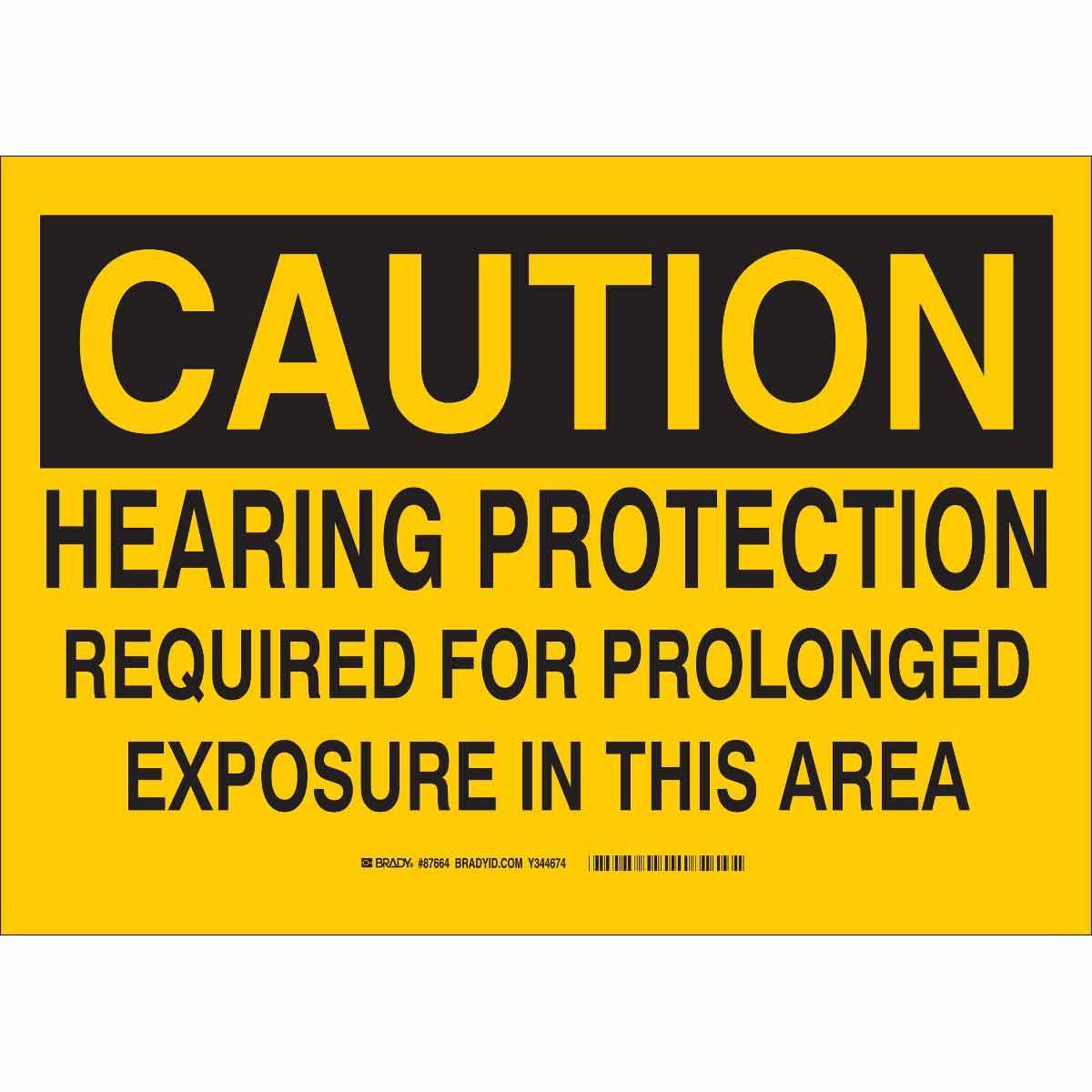 Brady® 87664 Accident Prevention Signs