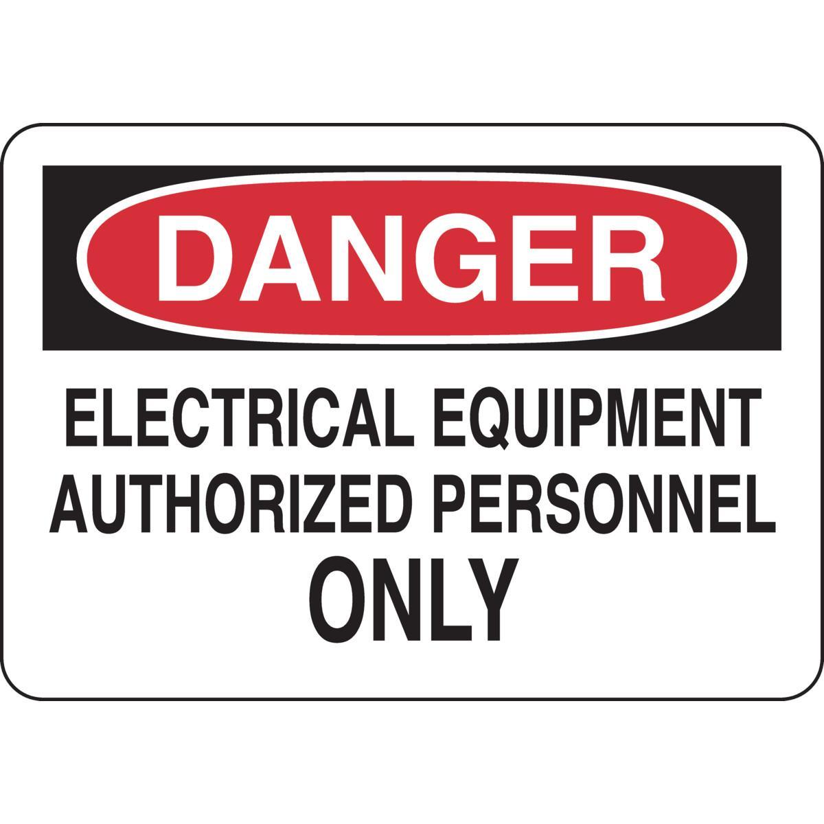 Brady® 87754 Access & Security Signs