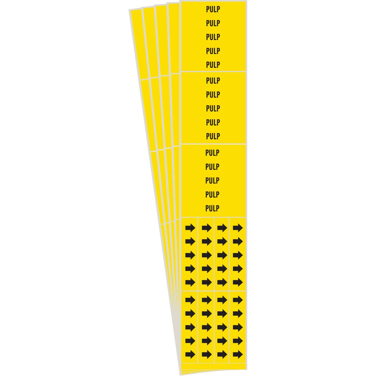Brady® 7074-4-PK Pipe Markers