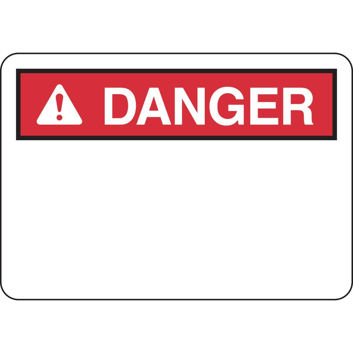 Brady® 88054 Blank Signs & Preprinted Headers
