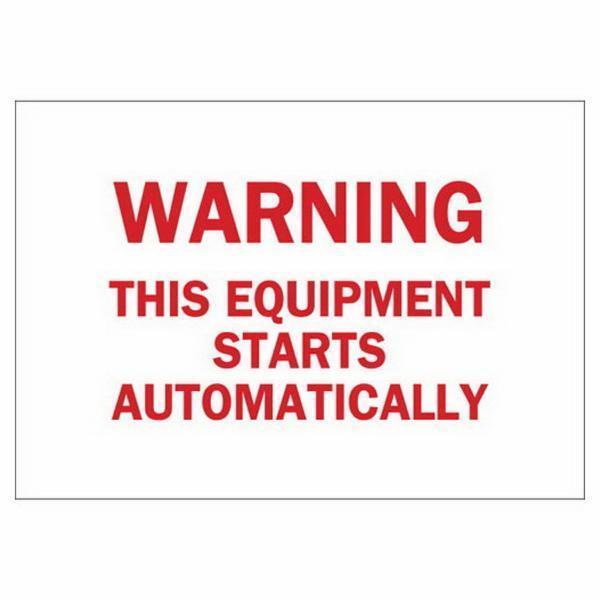 Brady® 88325 Accident Prevention Signs