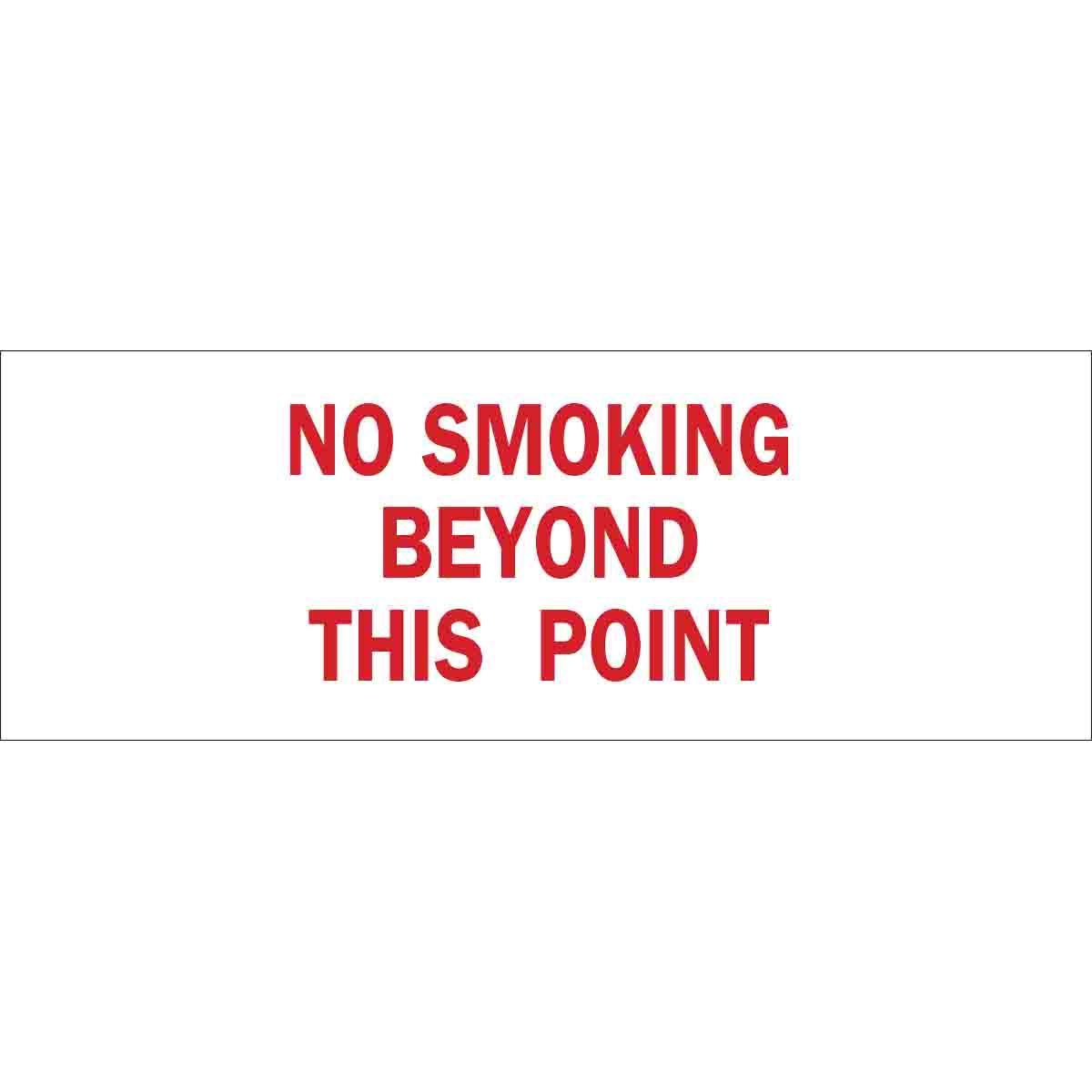 Brady® 88433 No Smoking & Restricted Activity Signs