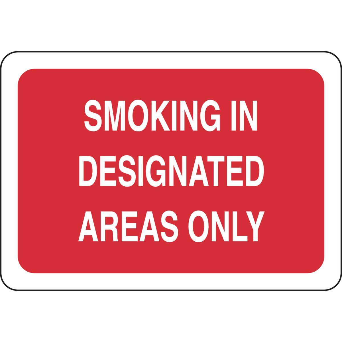 Brady® 88467 No Smoking & Restricted Activity Signs