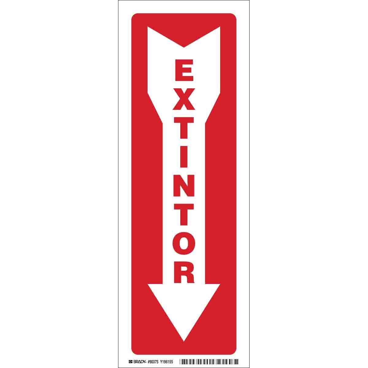 Brady® 90375 Fire, Emergency, Exit & First Aid Signs