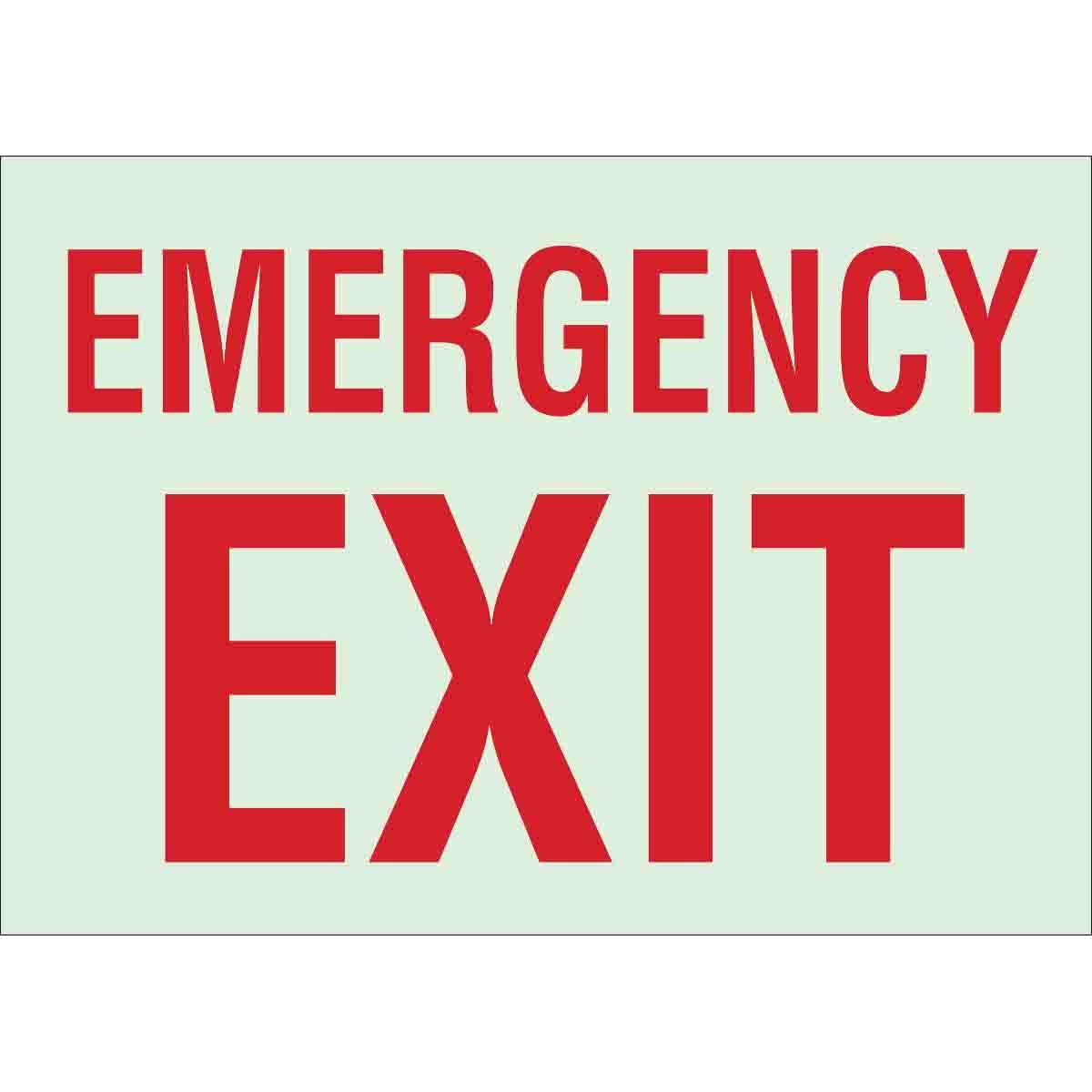 Brady® 90494 Fire, Emergency, Exit & First Aid Signs