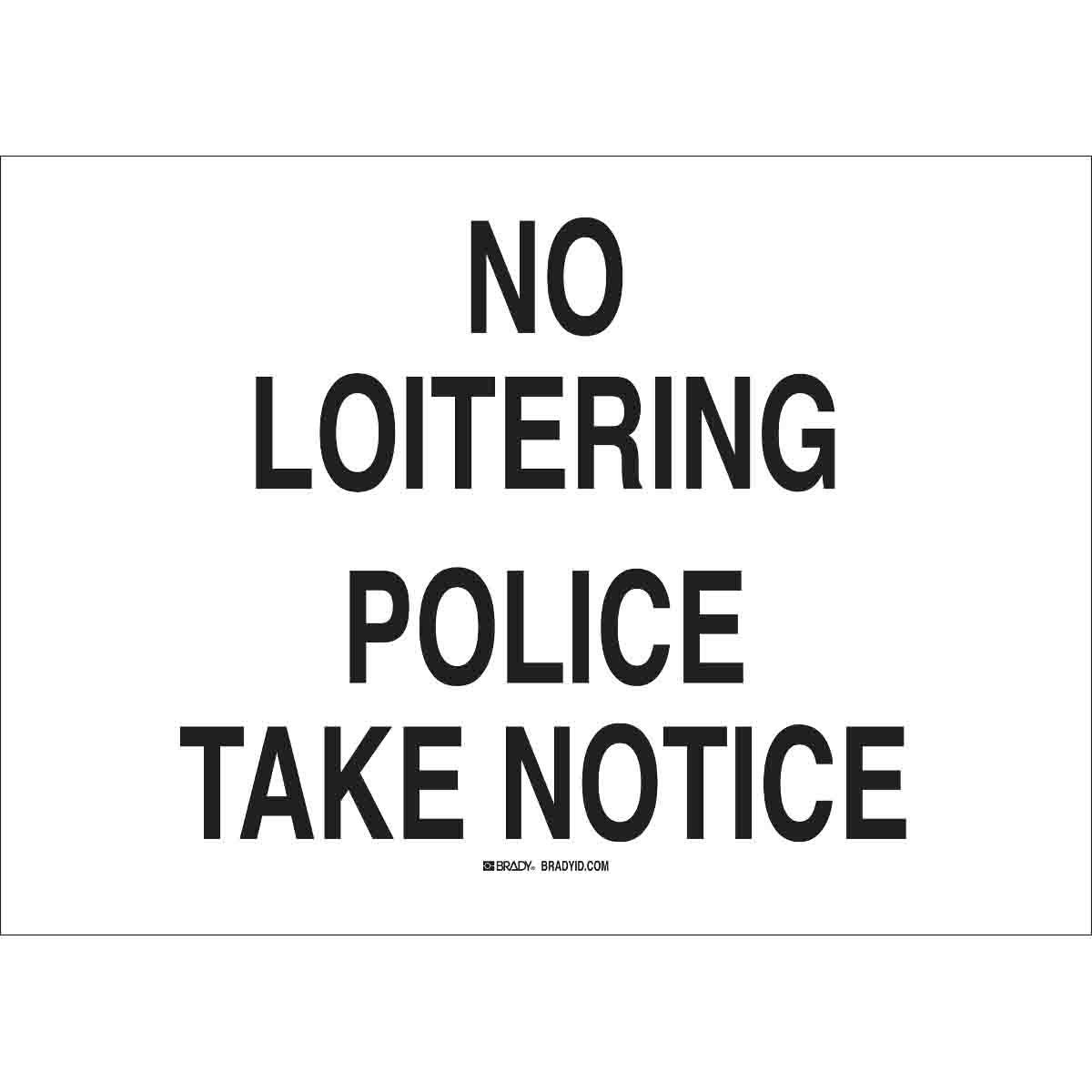 Brady® 90498 Access & Security Signs
