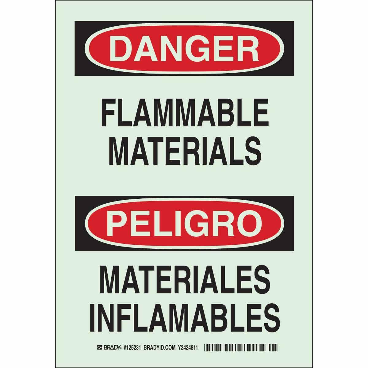 Brady® 90656 Chemical & Hazardous Material Signs
