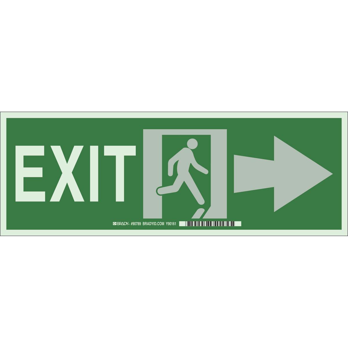 Brady® 90789 Fire, Emergency, Exit & First Aid Signs