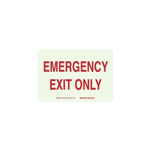 Brady® 90628 Fire, Emergency, Exit & First Aid Signs