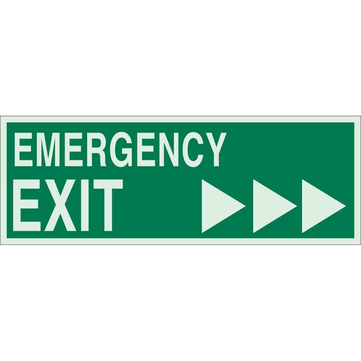 Brady® 90923 Fire, Emergency, Exit & First Aid Signs