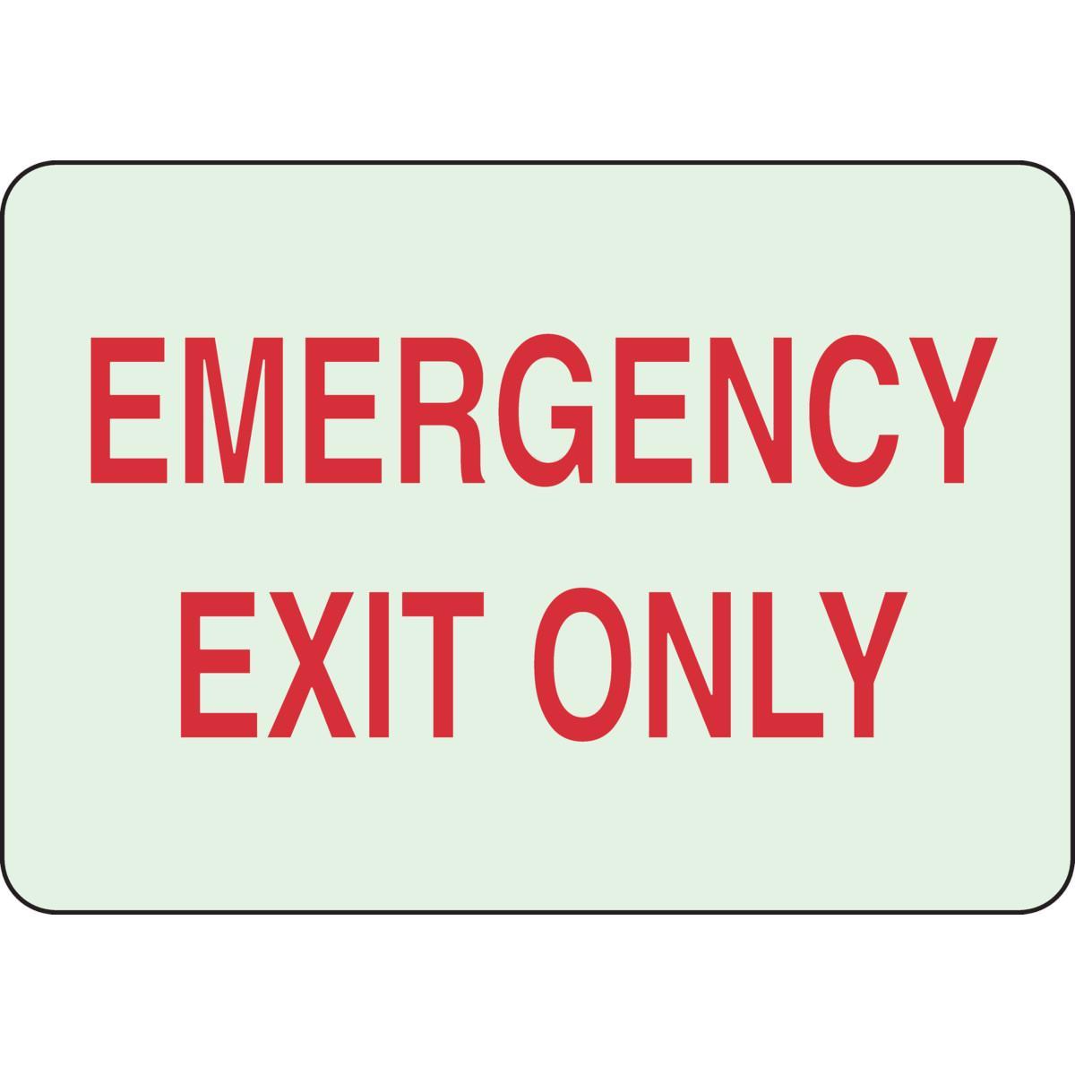 Brady® 90944 Fire, Emergency, Exit & First Aid Signs