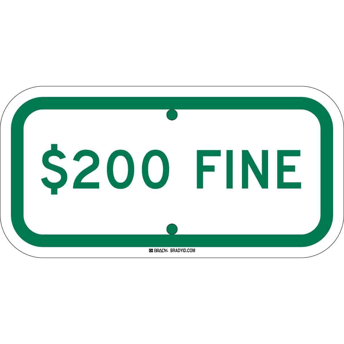 Brady® 91010 Parking & Traffic Signs