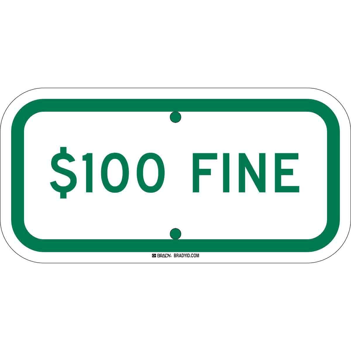 Brady® 91326 Parking & Traffic Signs