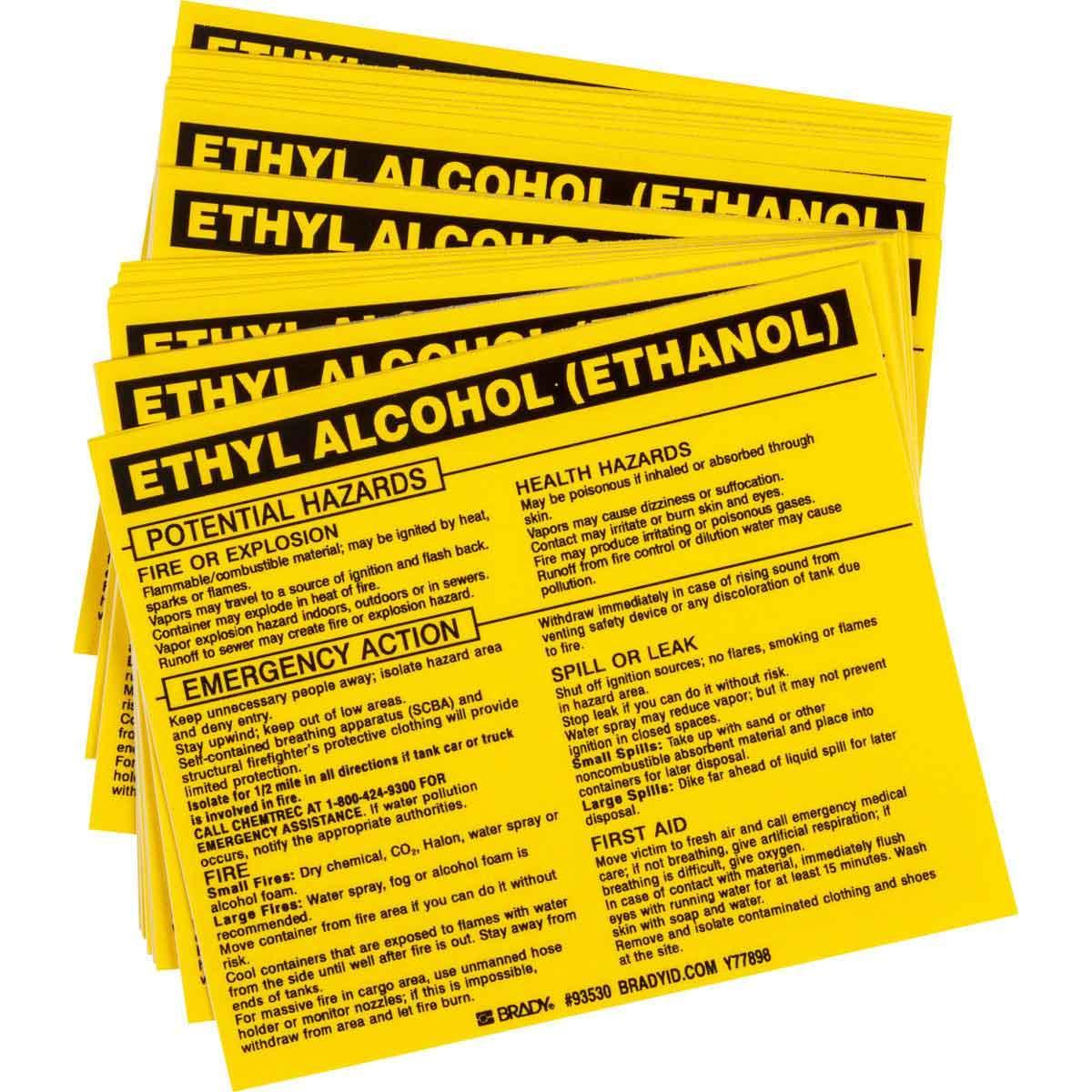 Brady® 93530 Safety & Facility Labels