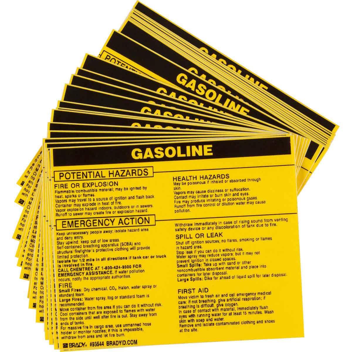 Brady® 93544 Safety & Facility Labels