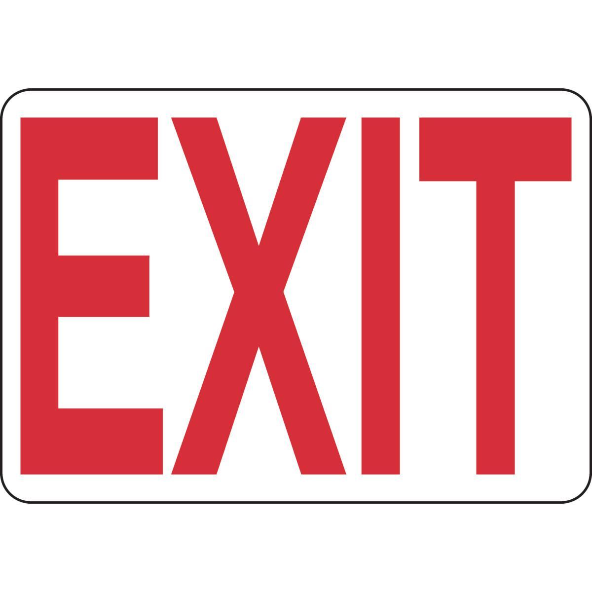 Brady® 95142 Fire, Emergency, Exit & First Aid Signs