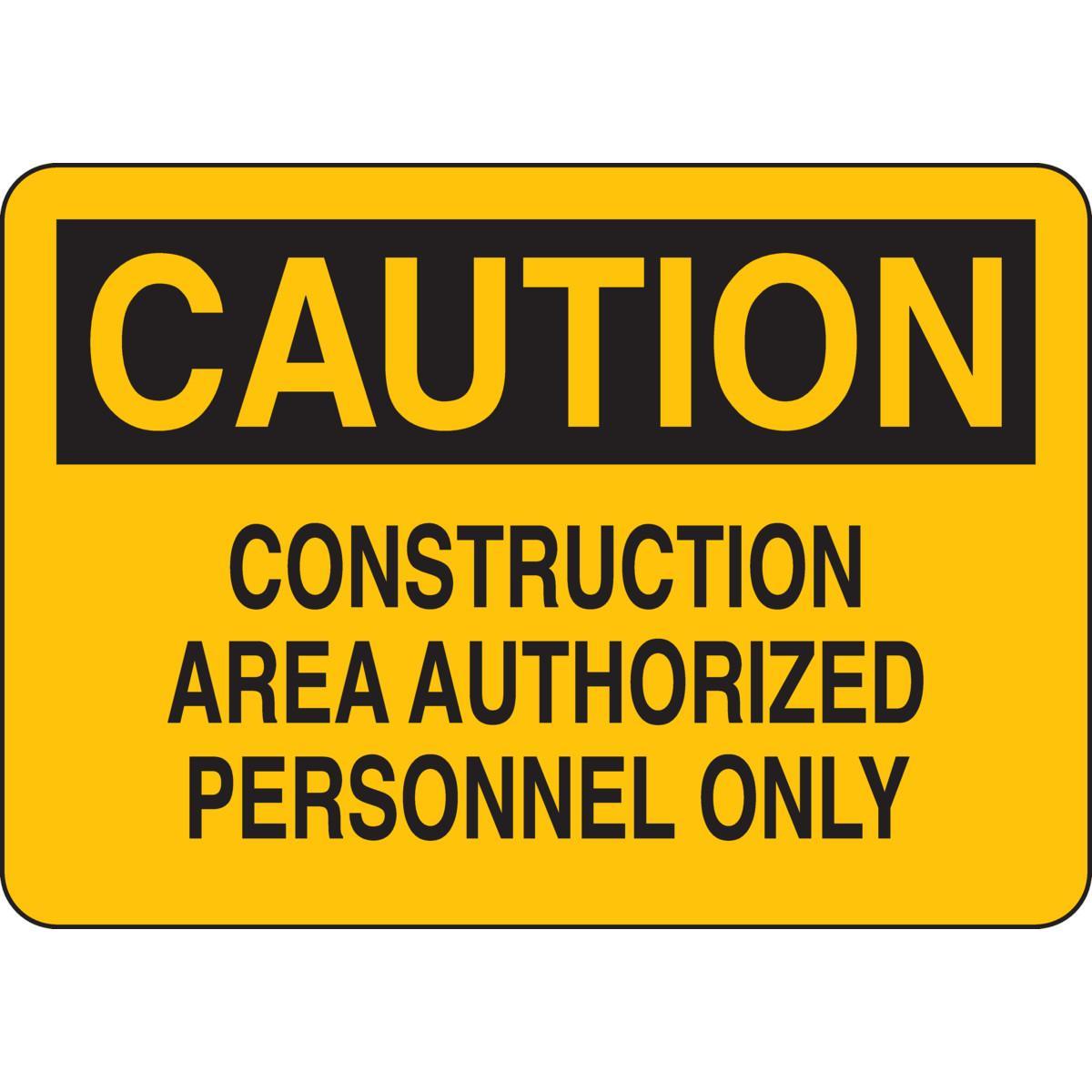 Brady® 95335 Access & Security Signs