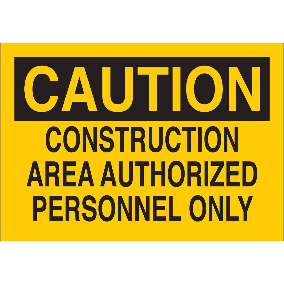 Brady® 95340 Access & Security Signs