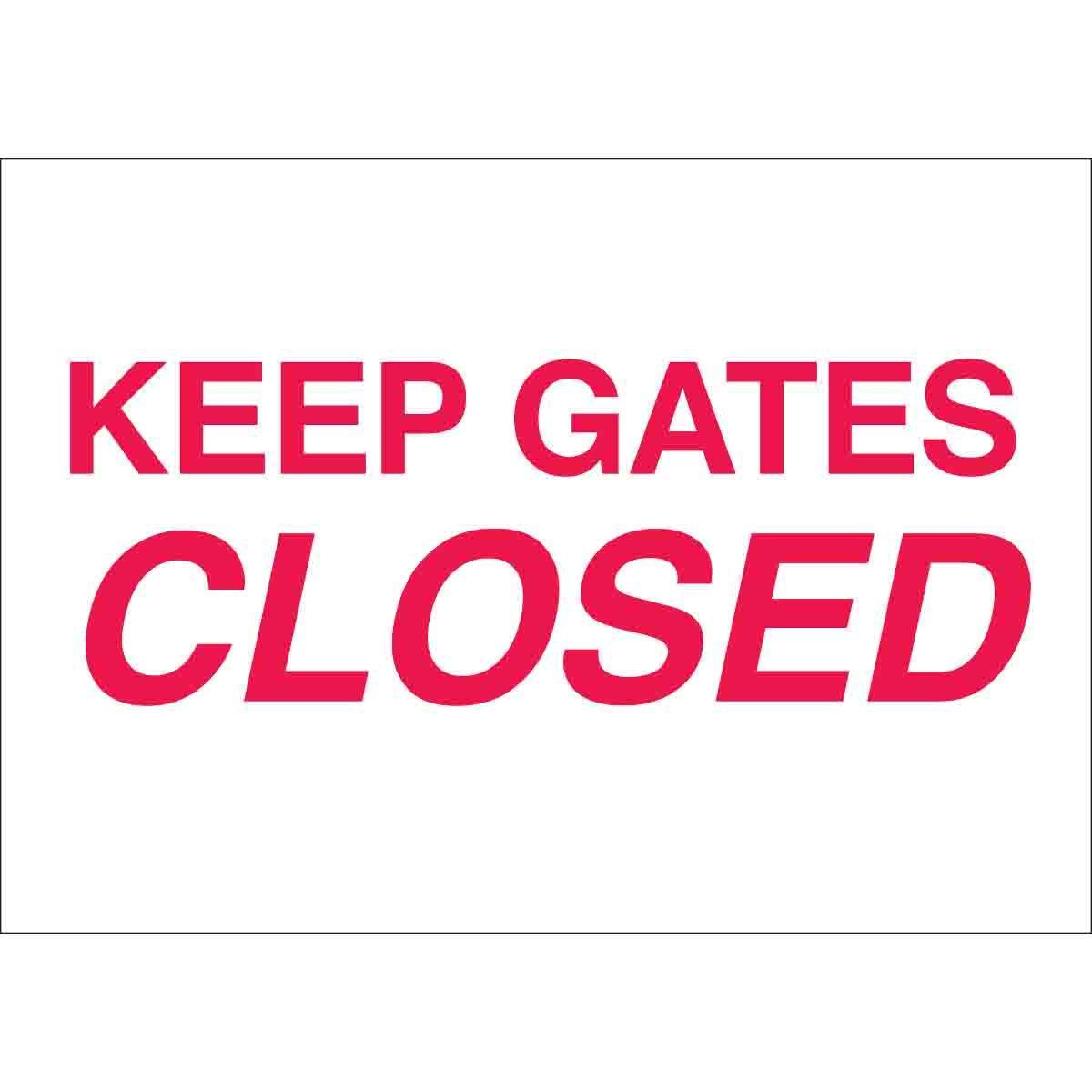 Brady® 95444 Access & Security Signs