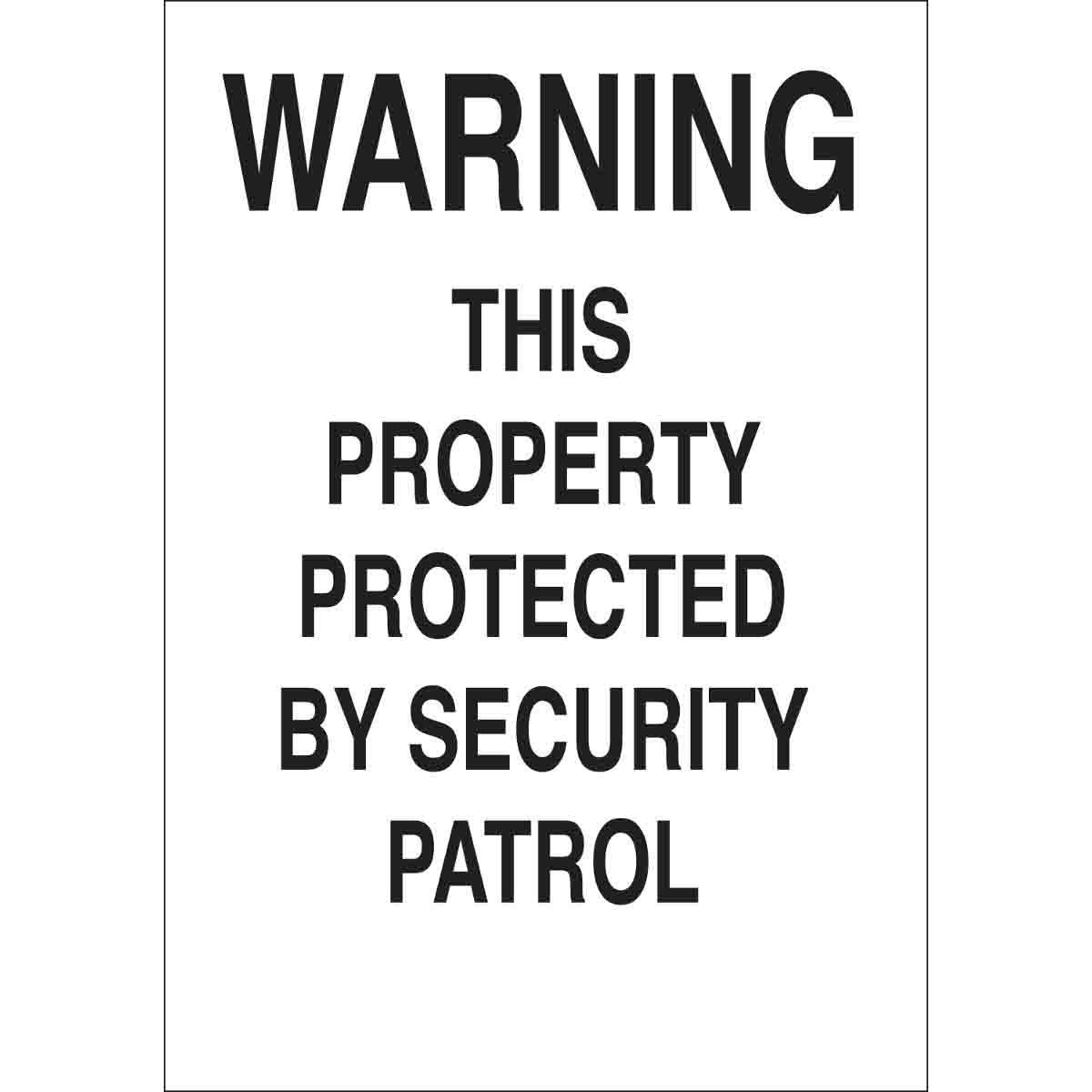 Brady® 95451 Access & Security Signs