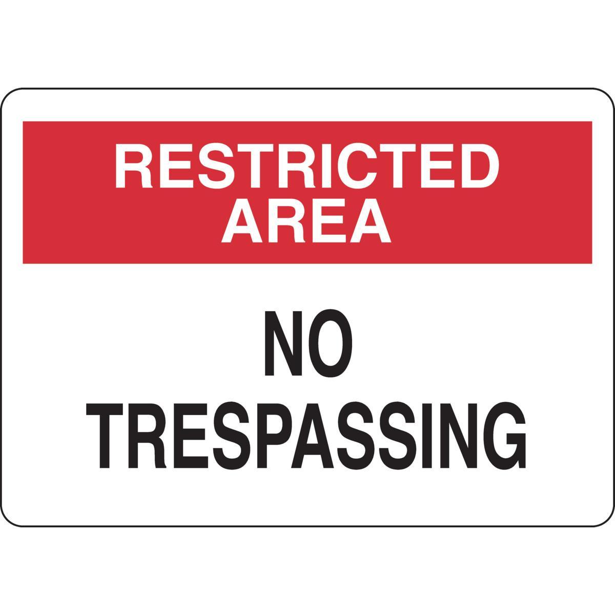 Brady® 95473 Access & Security Signs