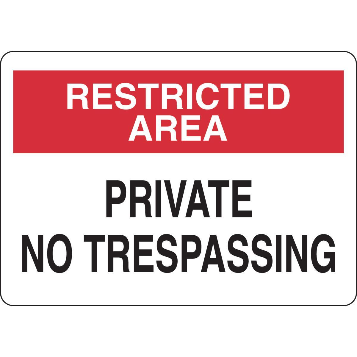Brady® 95477 Access & Security Signs