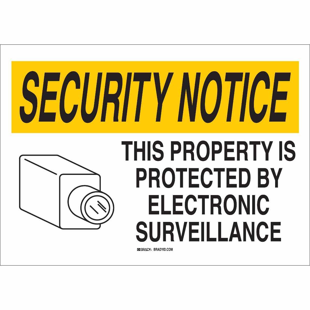 Brady® 122748 Access & Security Signs