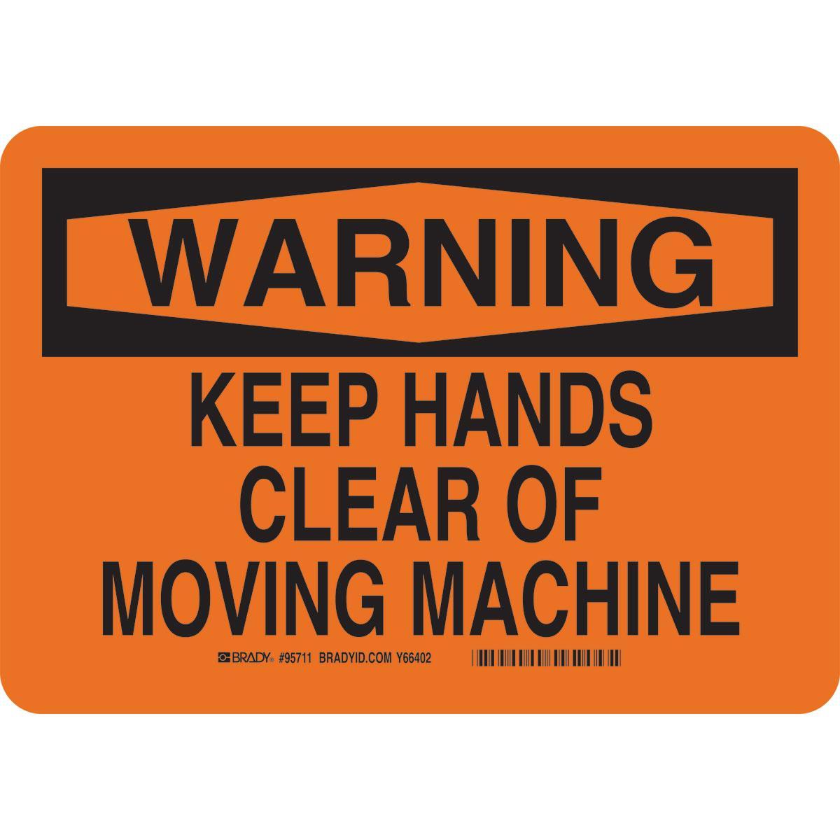 Brady® 95711 Accident Prevention Signs