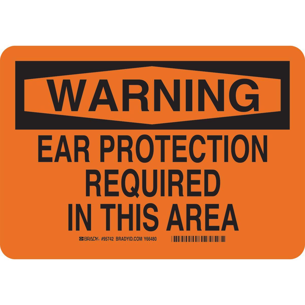 Brady® 95742 Accident Prevention Signs